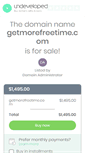 Mobile Screenshot of getmorefreetime.com